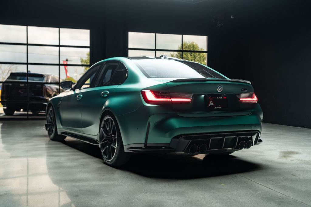 Used 2023 BMW M3 Competition w/ M Carbon Exterior Package RWD image 25