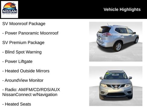 Used 2016 Nissan Rogue SV w/ SV Premium Package image 19