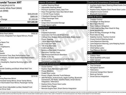Used 2023 Hyundai Tucson XRT AWD/4WD image 36