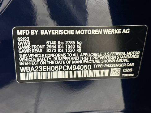 Certified 2023 BMW 740i RWD image 28