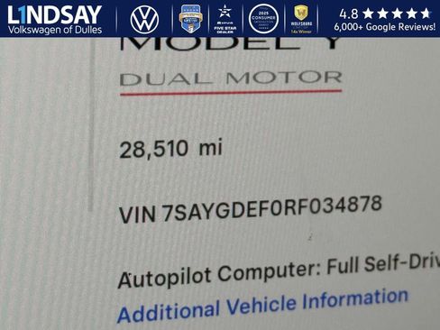 Used 2024 Tesla Model Y Performance image 24