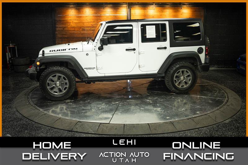Used 2017 Jeep Wrangler Unlimited Rubicon w/ Connectivity Group AWD/4WD image 1