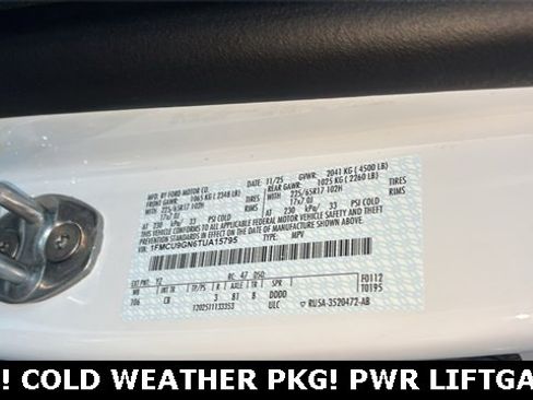 New 2026 Ford Escape Active w/ Cold Weather Package image 33