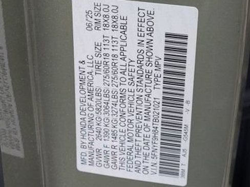 Certified 2026 Honda Passport TrailSport Elite image 33