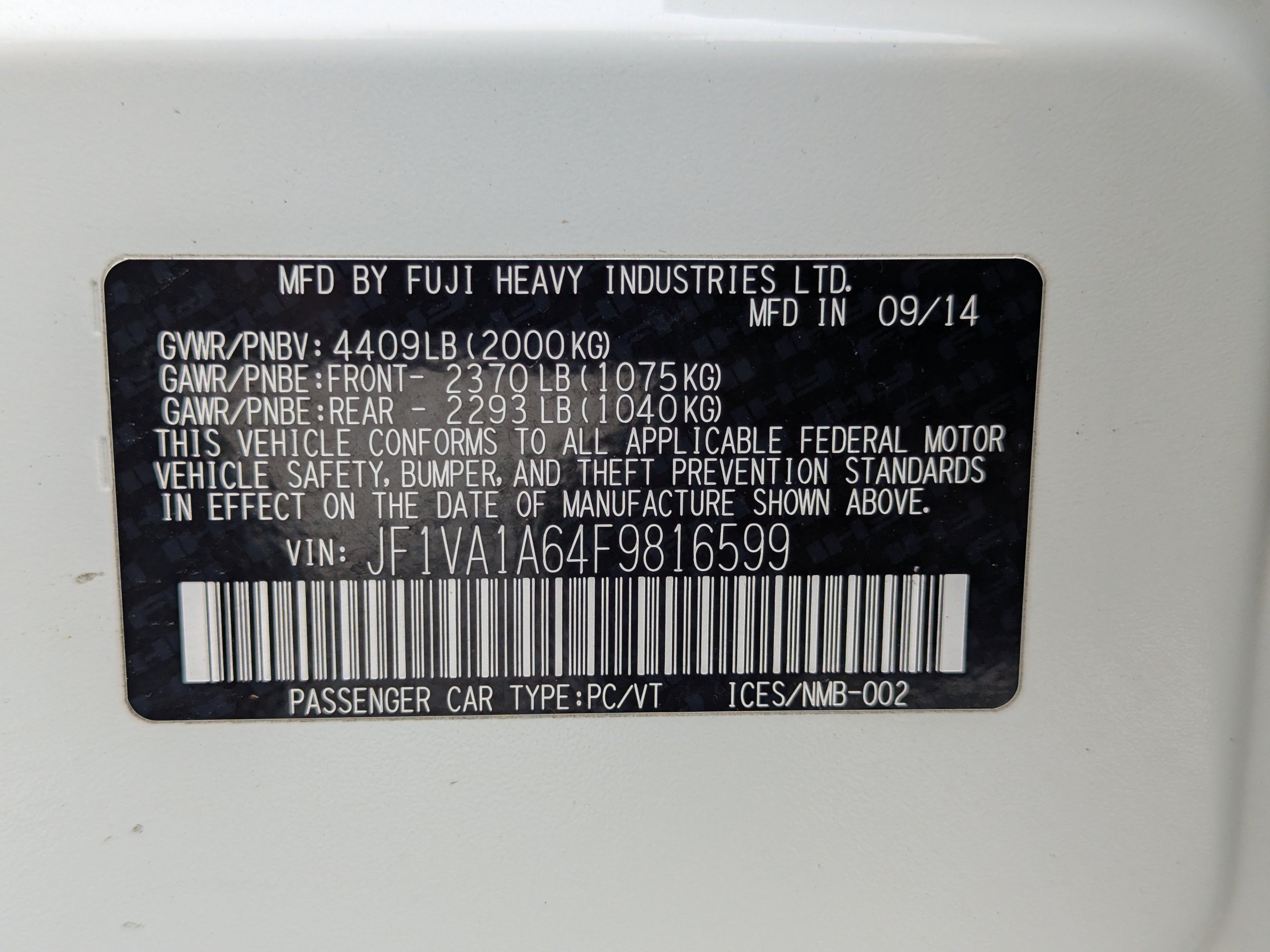 Used 2015 Subaru WRX AWD/4WD image 48