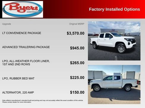 Used 2026 Chevrolet Colorado LT w/ LT Convenience Package AWD/4WD image 10
