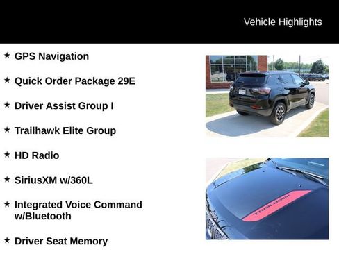 Used 2025 Jeep Compass Trailhawk w/ Trailhawk Elite Group AWD/4WD image 4