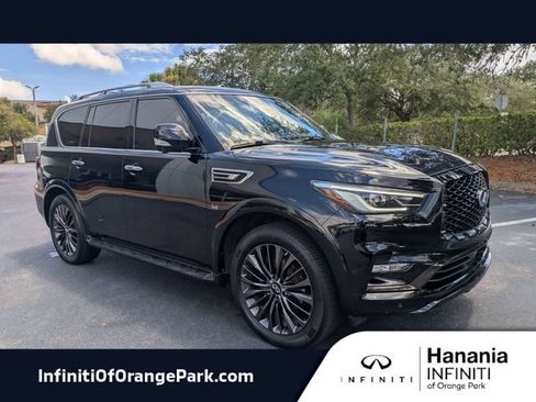 Used 2020 INFINITI QX80 Luxe w/ Edition 30 Package RWD image 1