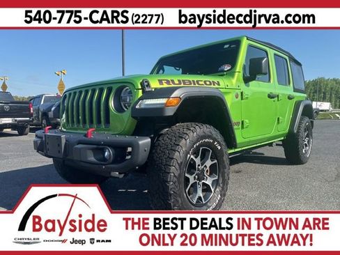 Used 2020 Jeep Wrangler Unlimited Rubicon w/ Steel Bumper Group AWD/4WD image 1