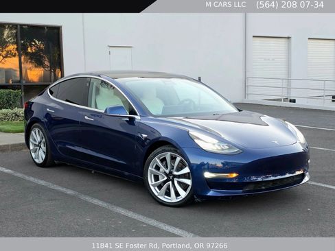 Used 2019 Tesla Model 3 Long Range AWD/4WD image 4