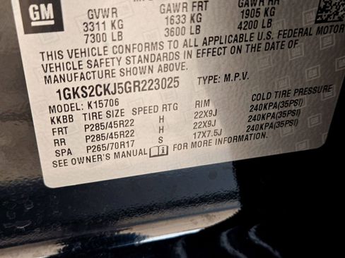 Used 2016 GMC Yukon Denali w/ Open Road Package image 35