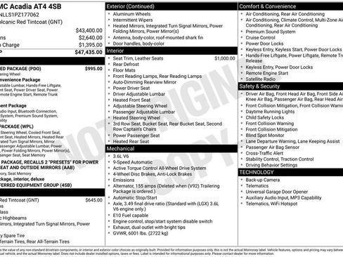 Certified 2023 GMC Acadia AT4 w/ Preferred Package image 3