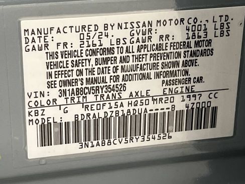 Used 2024 Nissan Sentra SV FWD image 71