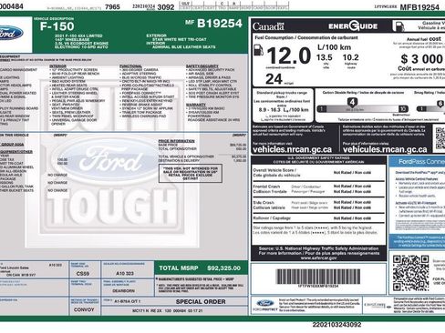 Used 2021 Ford F150 Limited AWD/4WD image 37