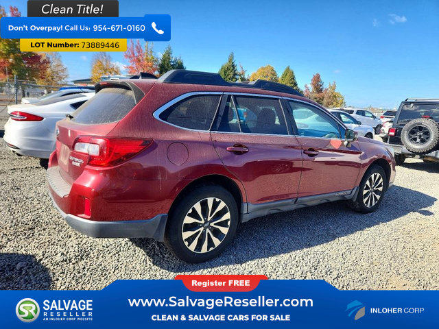 Used 2016 Subaru Outback 2.5i Limited AWD/4WD image 4