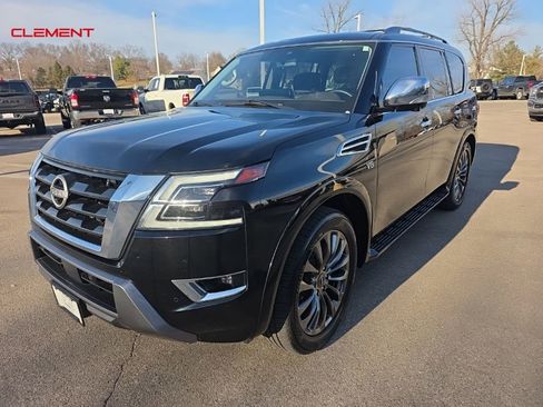 Used 2021 Nissan Armada Platinum w/ Captain's Chairs Package image 47