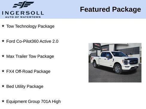 Used 2022 Ford F150 Platinum w/ Equipment Group 701A High image 8