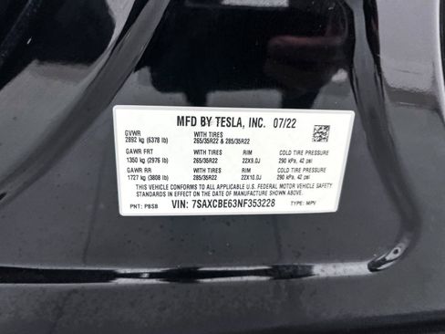 Used 2022 Tesla Model X Plaid image 36