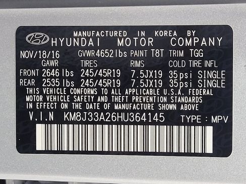 Used 2017 Hyundai Tucson Sport FWD image 33