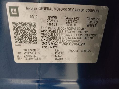 Used 2019 Chevrolet Equinox LT w/ Driver Convenience Package image 33