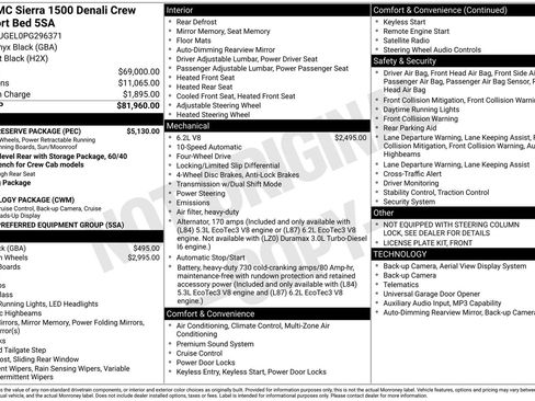 Used 2023 GMC Sierra 1500 Denali w/ Denali Reserve Package AWD/4WD image 30