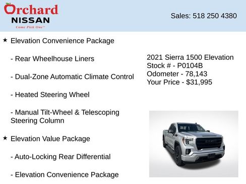 Used 2021 GMC Sierra 1500 Elevation AWD/4WD image 7