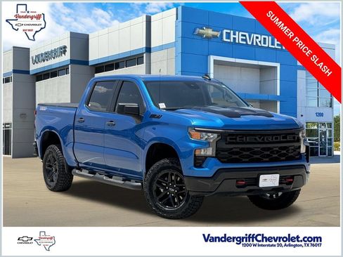 Used 2023 Chevrolet Silverado 1500 Custom Trail Boss w/ LPO, Dark Essentials Package AWD/4WD image 1