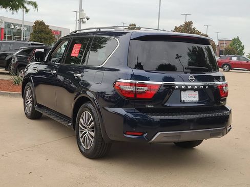 Certified 2023 Nissan Armada SL w/ Captain's Chairs Package RWD image 2