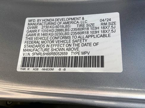 Used 2024 Honda Odyssey EX-L image 31