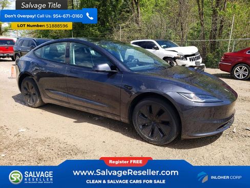 Used 2025 Tesla Model 3 Long Range AWD/4WD image 5
