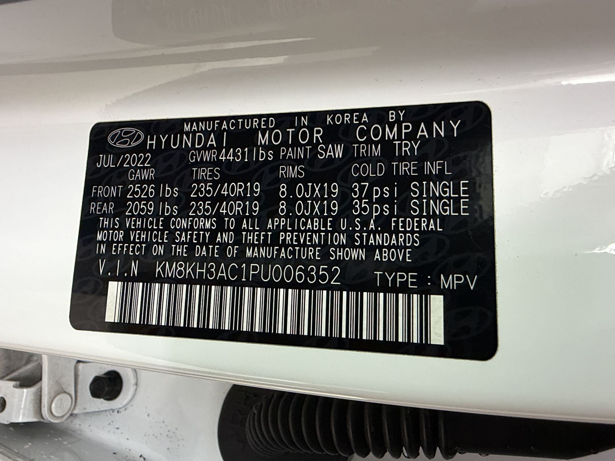Used 2023 Hyundai Kona N w/ Cargo Package FWD image 23
