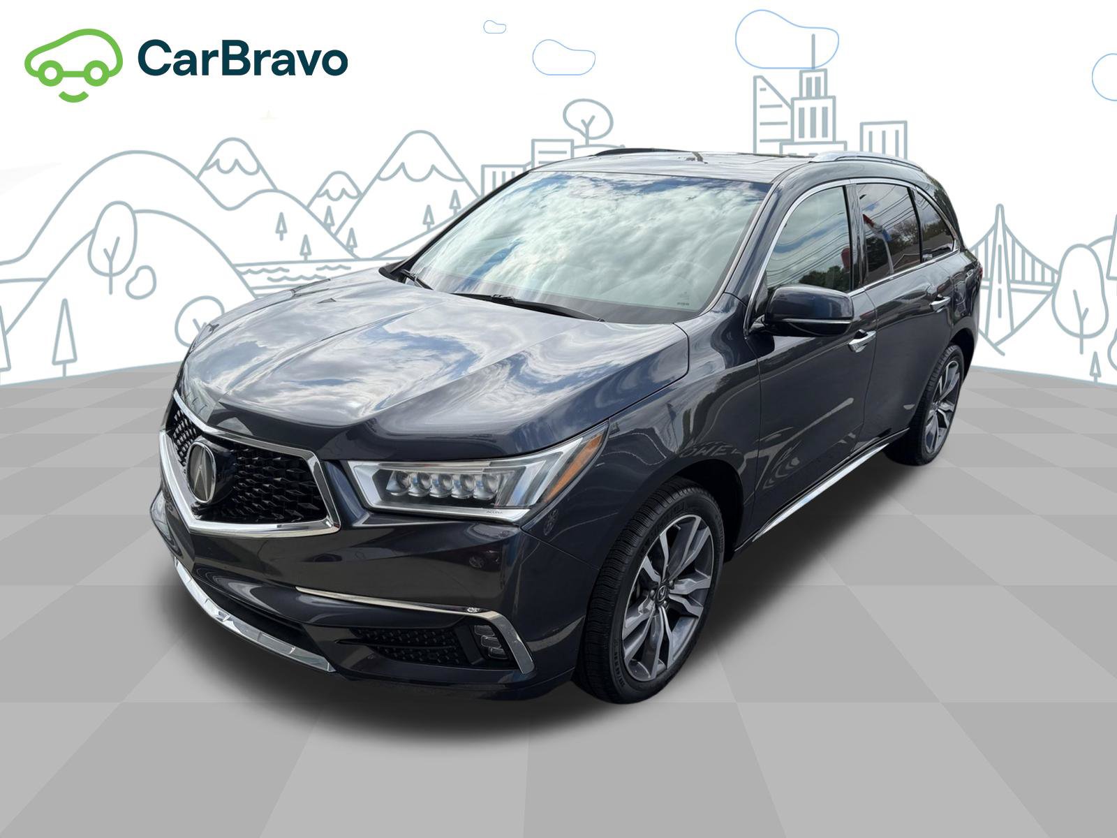 Used 2019 Acura MDX w/ Advance Package AWD/4WD image 1