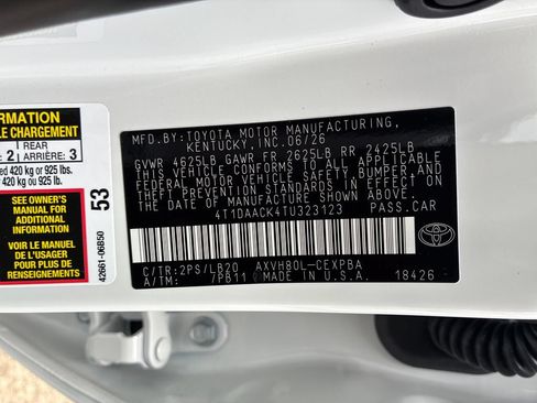 New 2026 Toyota Camry XSE FWD image 47