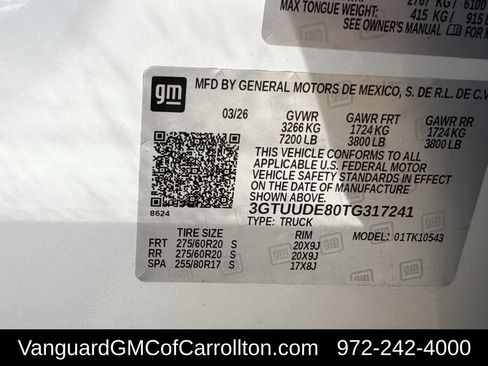 New 2026 GMC Sierra 1500 SLT AWD/4WD image 25