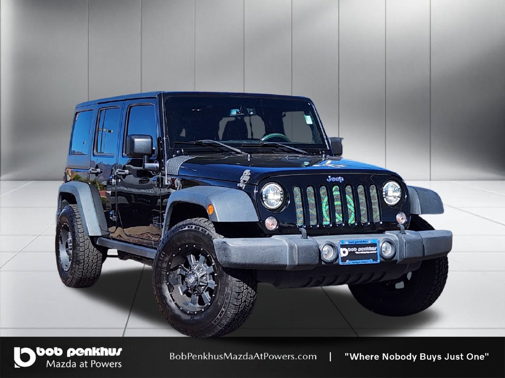 Used 2017 Jeep Wrangler Unlimited Sport w/ Quick Order Package 24S AWD/4WD 360° Tour