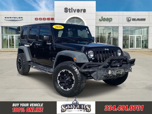 Used 2016 Jeep Wrangler Unlimited Sport w/ Quick Order Package 24S image 1