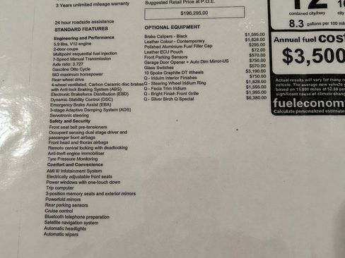 Used 2017 Aston Martin V12 Vantage S image 62