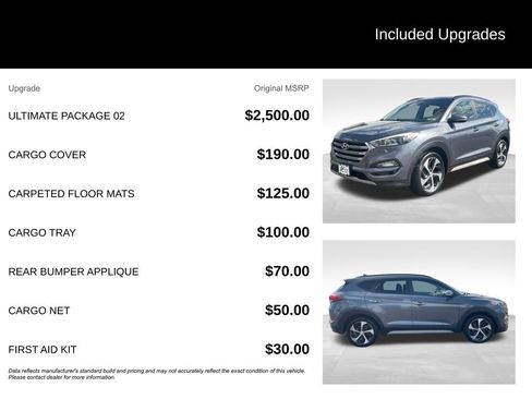 Used 2018 Hyundai Tucson Limited w/ Ultimate Package 02 AWD/4WD image 10