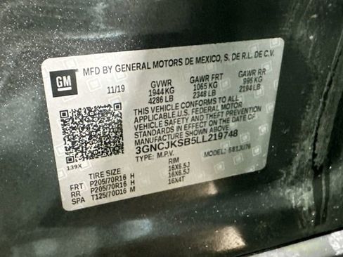 Used 2020 Chevrolet Trax LS w/ Tint and Cruise Package image 25