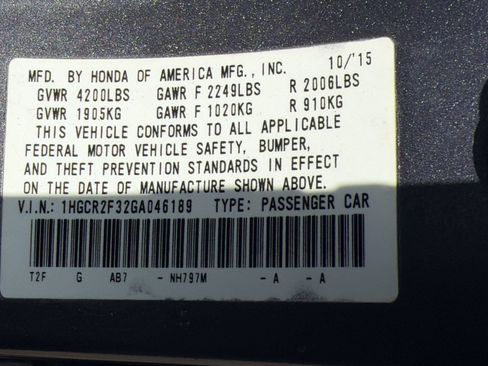 Used 2016 Honda Accord LX image 24