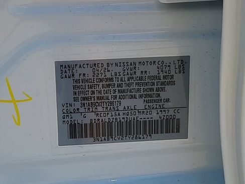 New 2026 Nissan Sentra SV w/ SV Convenience Package FWD image 28