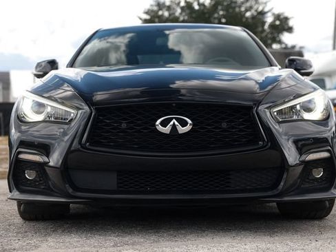 Used 2018 INFINITI Q50 Red Sport 400 w/ Sensory Package (Sport) RWD image 20