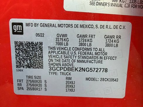 Used 2022 Chevrolet Silverado 1500 Custom AWD/4WD image 26