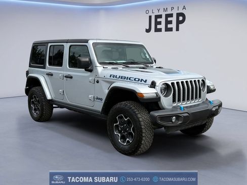 Used 2023 Jeep Wrangler Unlimited Rubicon 4xe AWD/4WD image 7