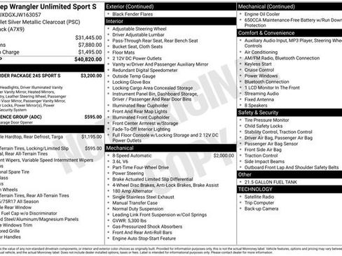 Used 2018 Jeep Wrangler Unlimited Sport S image 21