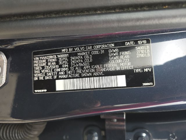 Used 2020 Volvo XC60 T6 Momentum AWD/4WD image 25