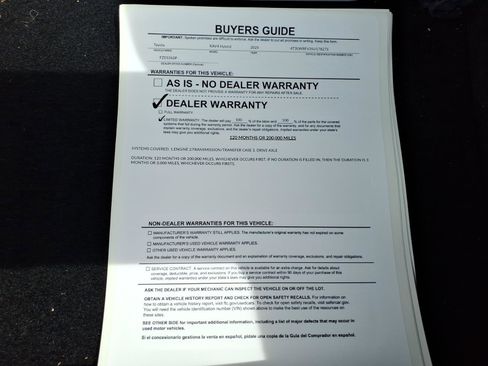 Used 2025 Toyota RAV4 LE AWD/4WD image 33