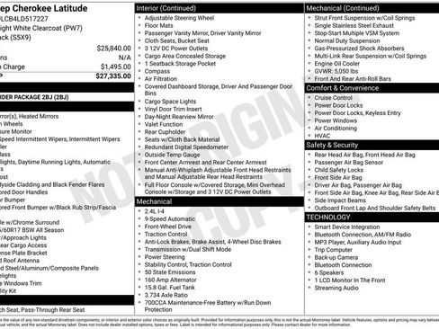 Used 2020 Jeep Cherokee Latitude FWD image 11