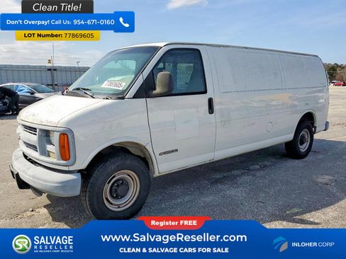 Used 2002 Chevrolet Express 3500 Extended image 1