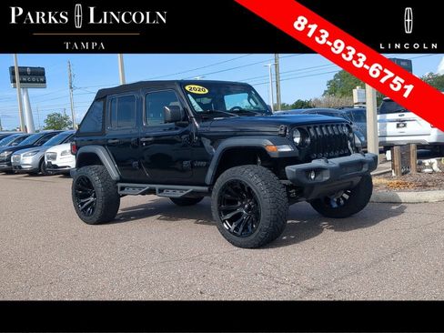 Used 2020 Jeep Wrangler Unlimited Sport S AWD/4WD image 1